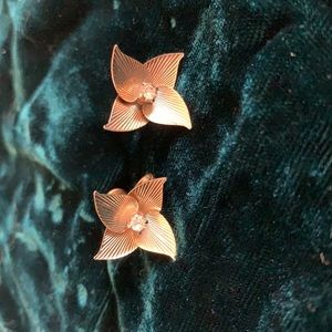 Vintage screw-on earrings
